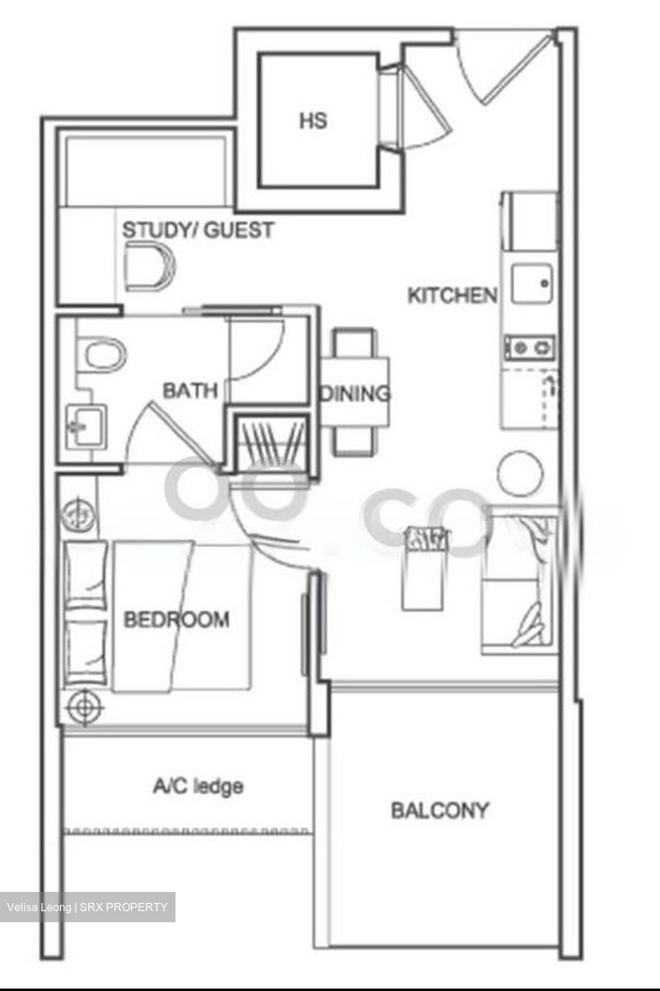 Centra Loft (D14), Apartment #559375261